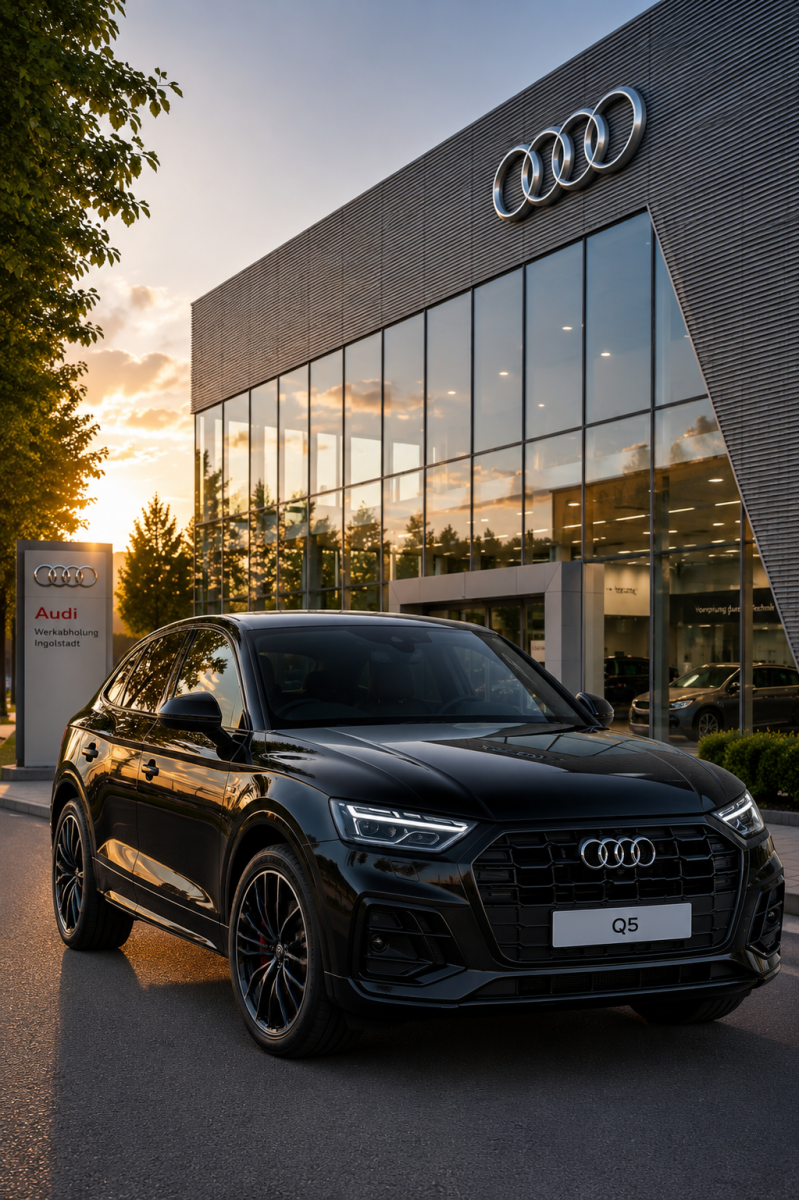 Audi Q5 Sportback schwarz – Leasing Erfahrungsbericht